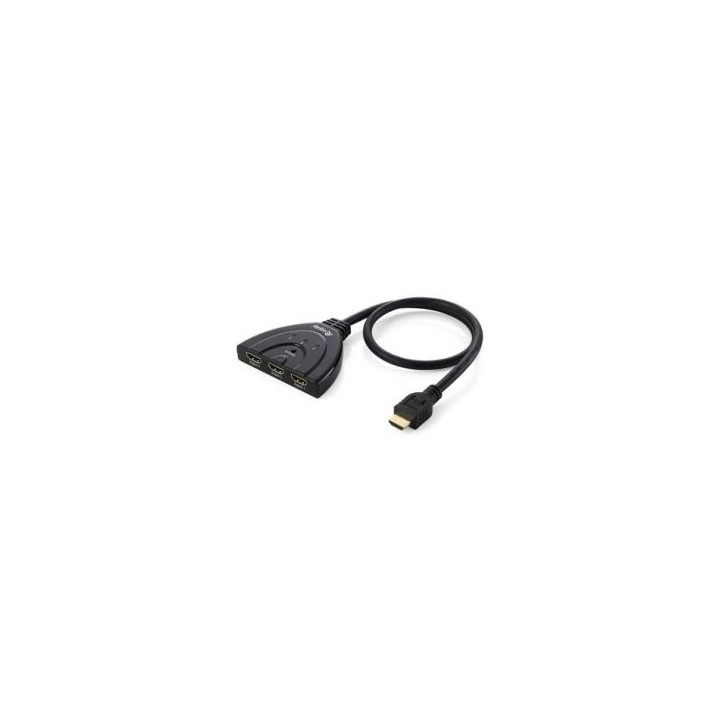 Switch EQUIP 3xHDMI Entrada 1xHDMI Salida (EQ332703)