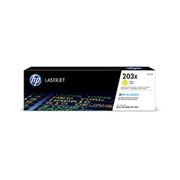 Toner HP LaserJet Pro 203X Amarillo 2500 pág (CF542X)