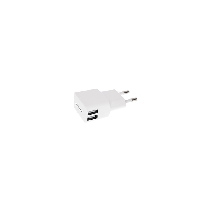 Cargador Pared CONCEPTRONIC USB 5V Blanco (CTWLL2AW5)