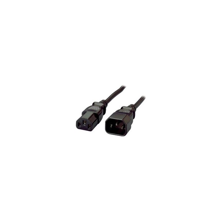 Cable Alimentación EQUIP C13/H a C14/M 1.8m (EQ112100)