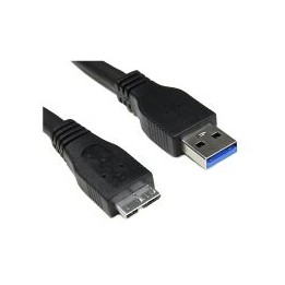 Nanocable USB-A/M a mUSB-B/M 1m Negro (10.01.1101-BK)