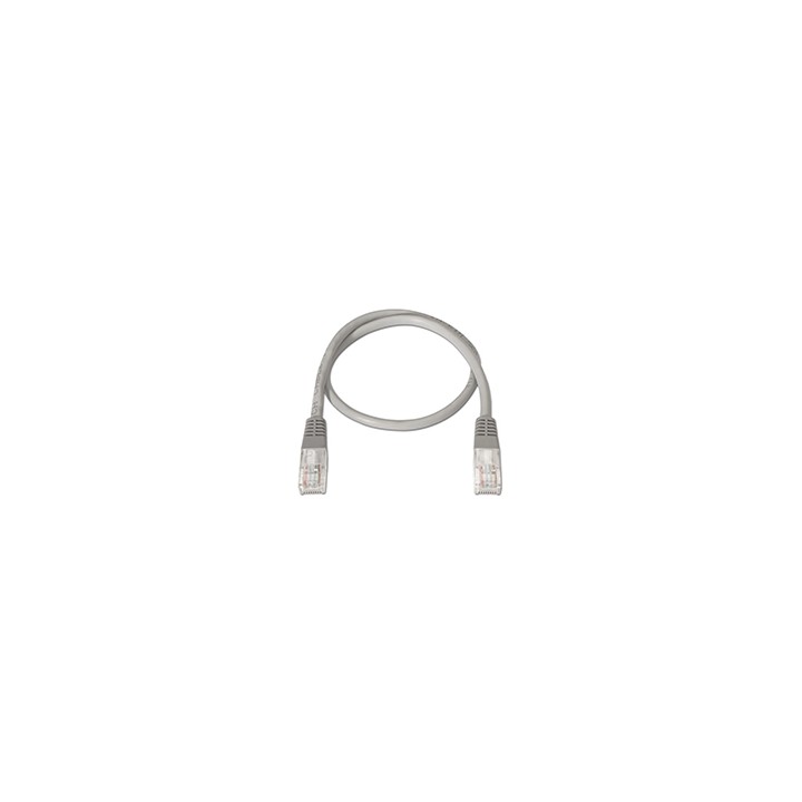 Nanocable RJ45 Cat.6 UTP 0.25m Gris (10.20.0400-L25)