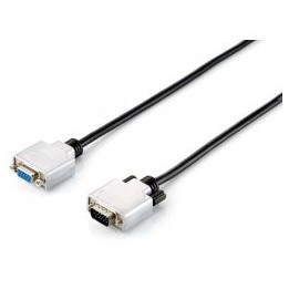 Cable EQUIP VGA/M a VGA/H 5m Negro/Plata (EQ118852)