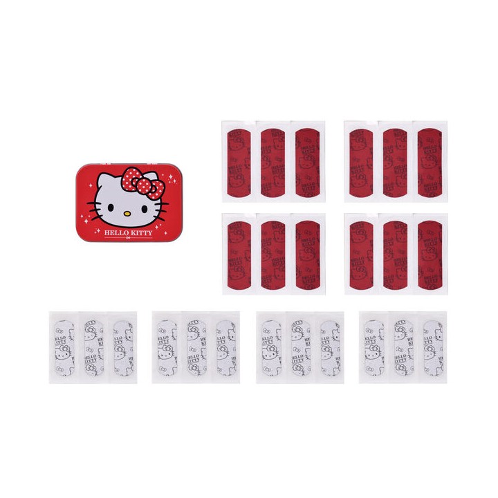 Caja Metal Tiritas Hello Kitty
