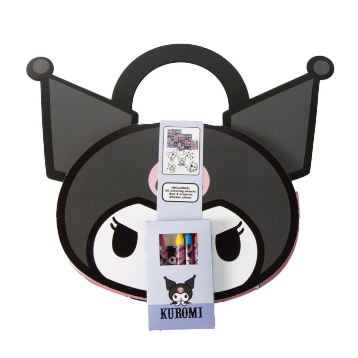 Album actividades coloreable Kuromi Hello Kitty