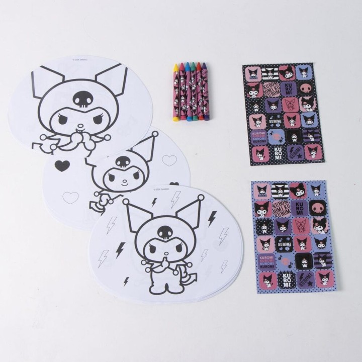 Album actividades coloreable Kuromi Hello Kitty