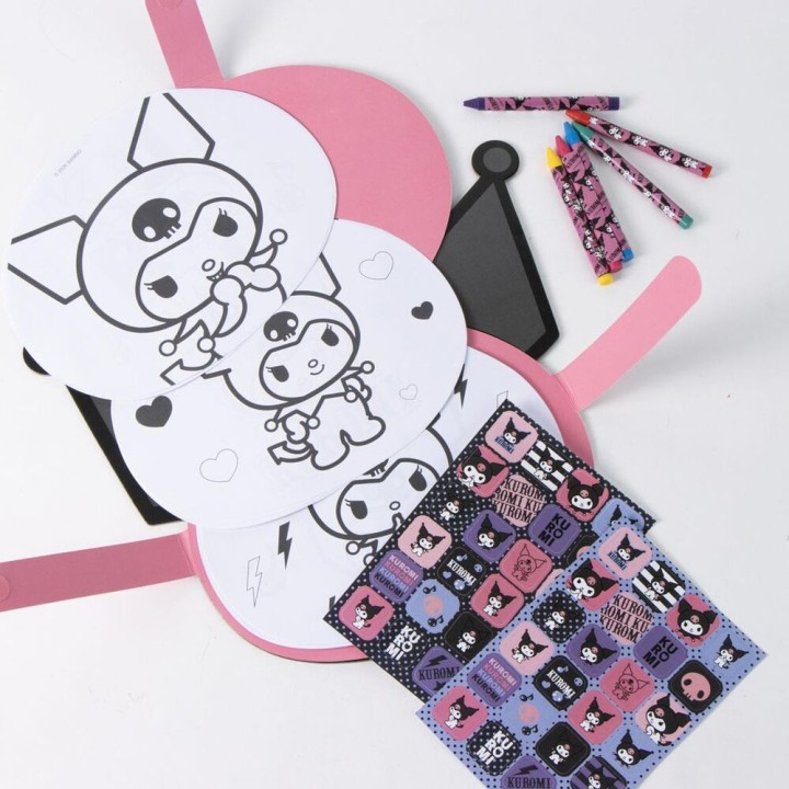 Album actividades coloreable Kuromi Hello Kitty