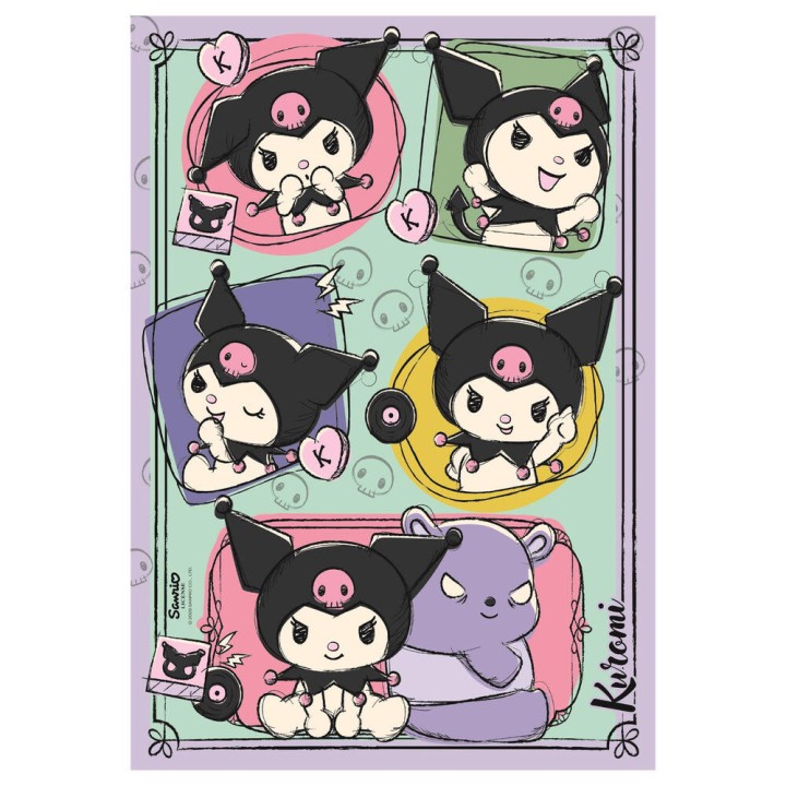 Puzzle Kuromi Hello Kitty 500pzs