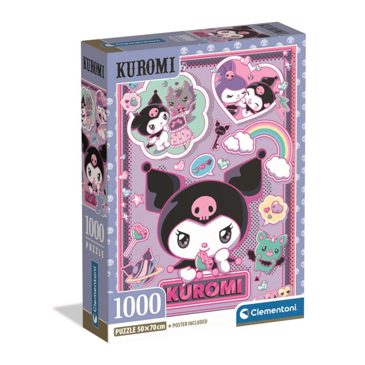 Puzzle Kuromi Hello Kitty 1000pzs
