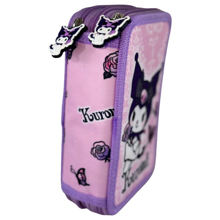 Plumier Purple Kuromi Hello Kitty triple