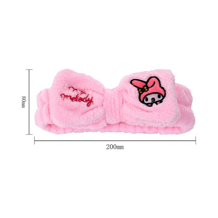 Diadema Skin Care My Melody Hello Kitty