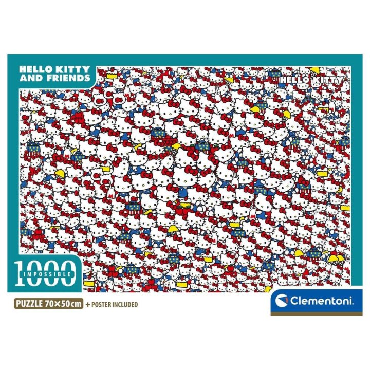 Puzzle imposible Hello Kitty 1000pzs
