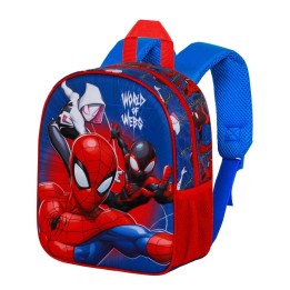 Mochila 3D Word Spiderman Marvel 31cm