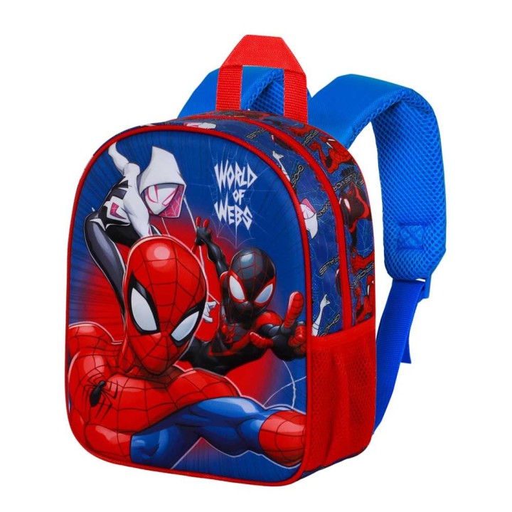 Mochila 3D Word Spiderman Marvel 31cm