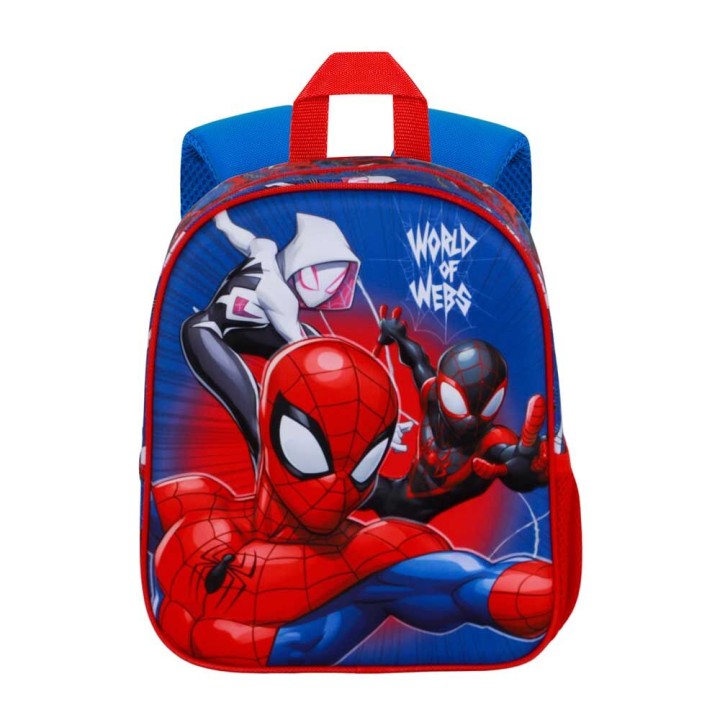 Mochila 3D Word Spiderman Marvel 31cm