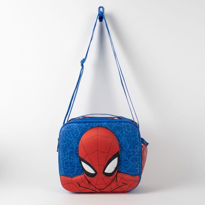 Bolsa portameriendas 3D Spiderman Marvel