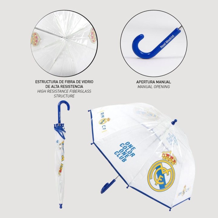 Paraguas manual Real Madrid 45cm