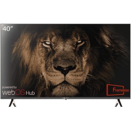 Nevir NVR-8840-40FHWBT Televisor 101,6 cm (40") Full HD Smart TV Wifi Negro 290 cd / m²