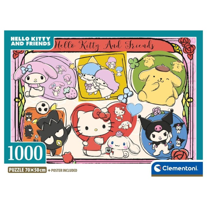 Puzzle Hello Kitty 2 1000pzs