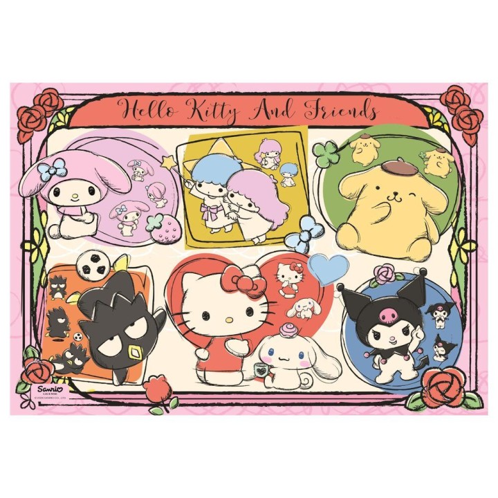 Puzzle Hello Kitty 2 1000pzs