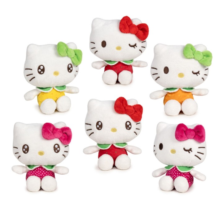Peluche Perfumado Frutas Hello Kitty 12cm surtido
