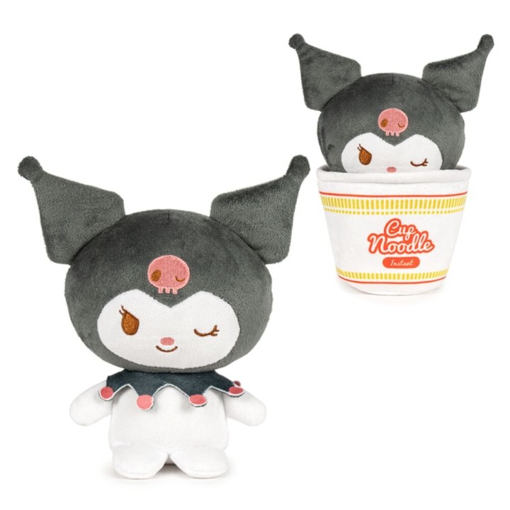 Peluche Cup Noodles Hello Kitty & Friends 16cm surtido