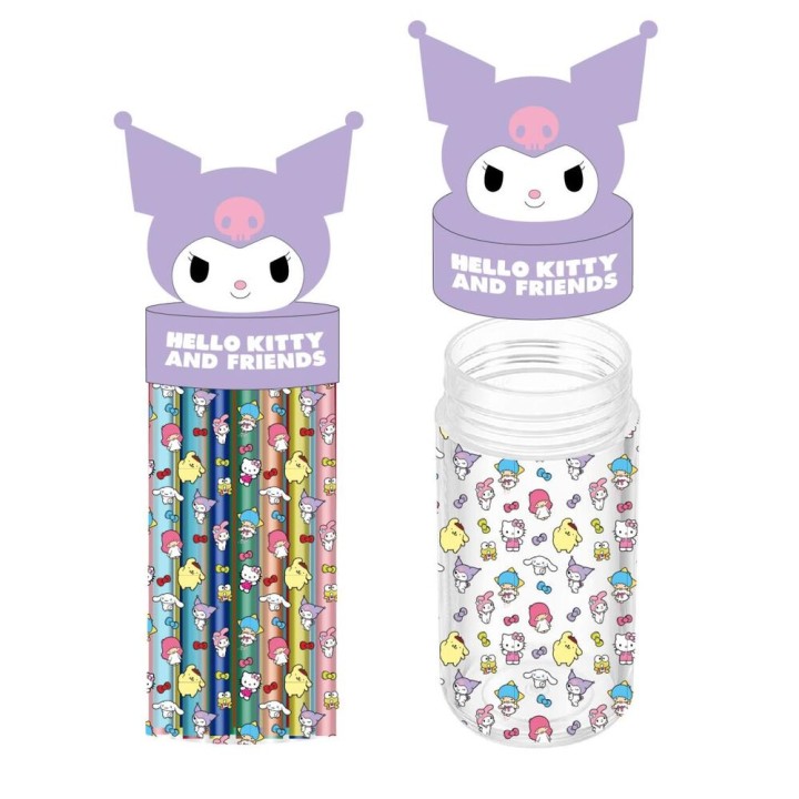 Portatodo bote Kuromi Hello Kitty