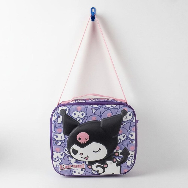 Bolsa portameriendas 3D Kuromi Hello Kitty
