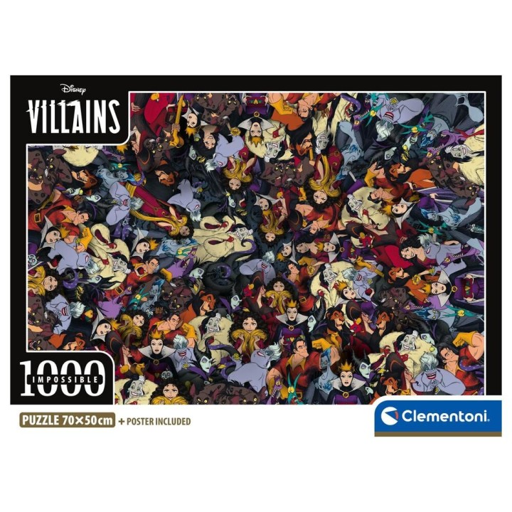 Puzzle imposible Villans Disney 1000pzs