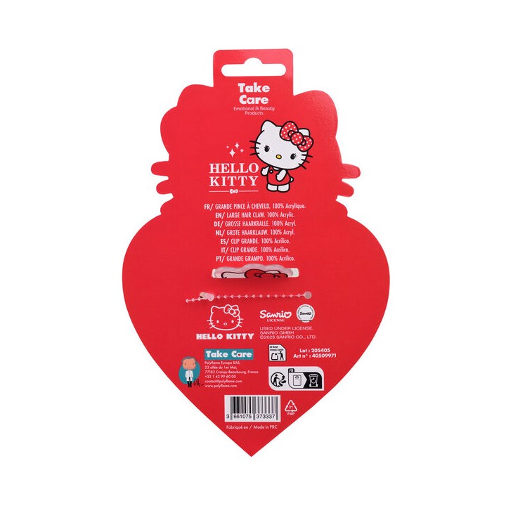 Pinza Pelo Premium Hello Kitty