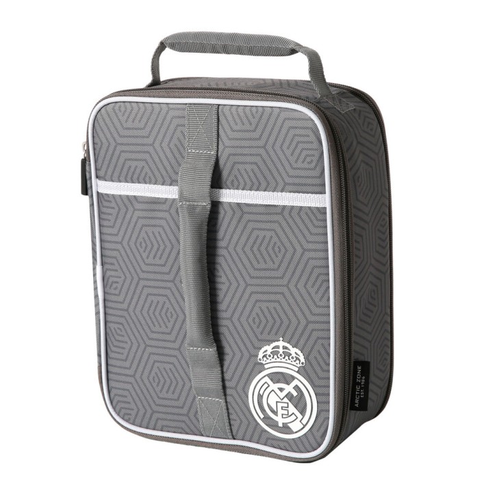 Bolsa porta alimentos termica + tupper Real Madrid