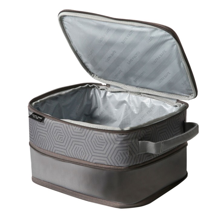 Bolsa porta alimentos termica + tupper Real Madrid