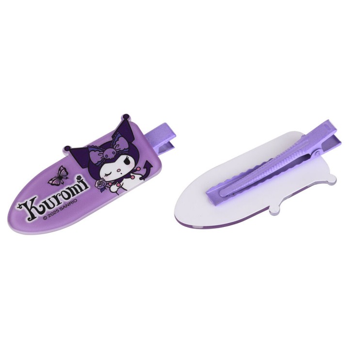 Blister 2 pinzas pelo Kuromi Hello Kitty