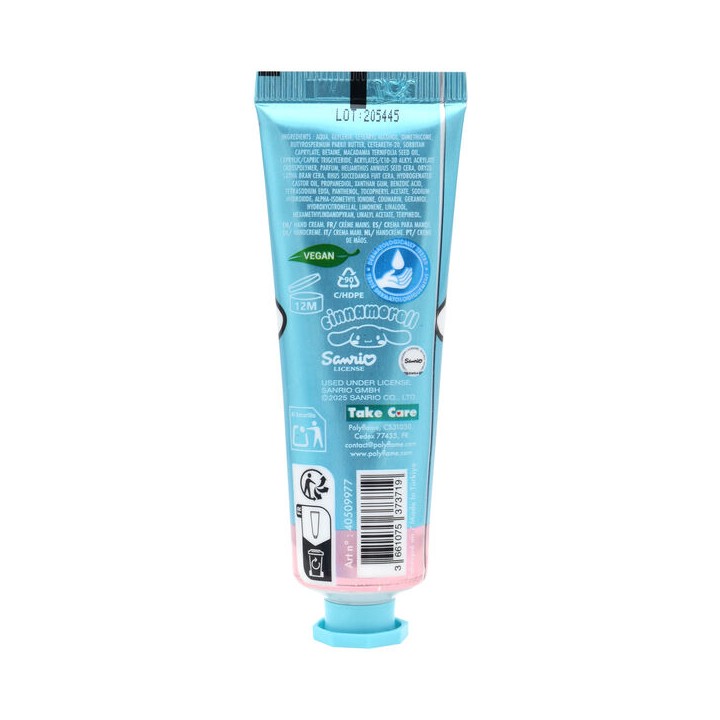Crema de Manos Cinnamoroll Hello Kitty 30ml