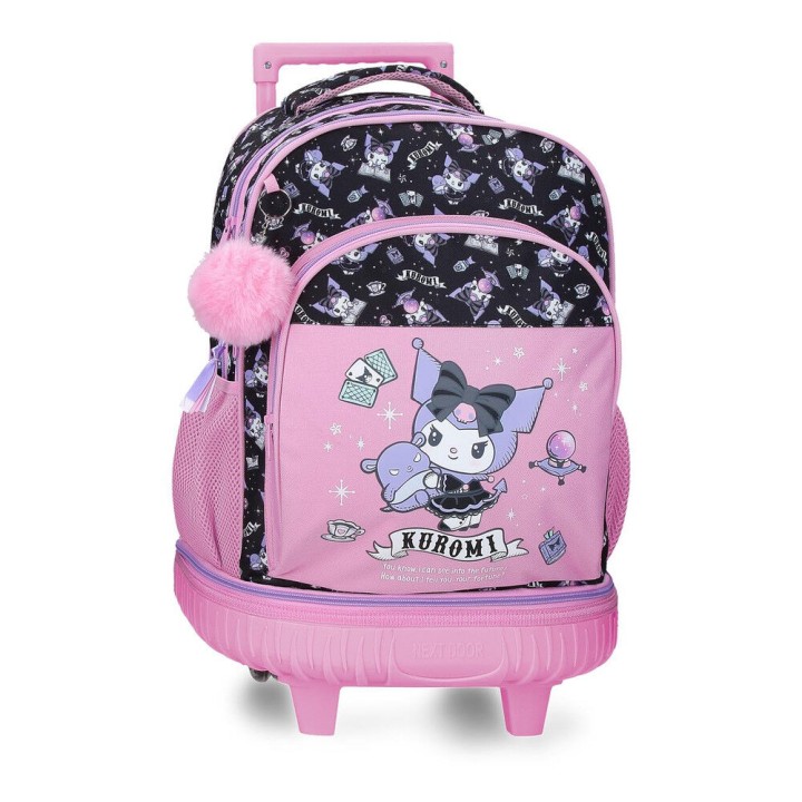Trolley compact Telling Kuromi Hello Kitty extraible 43cm