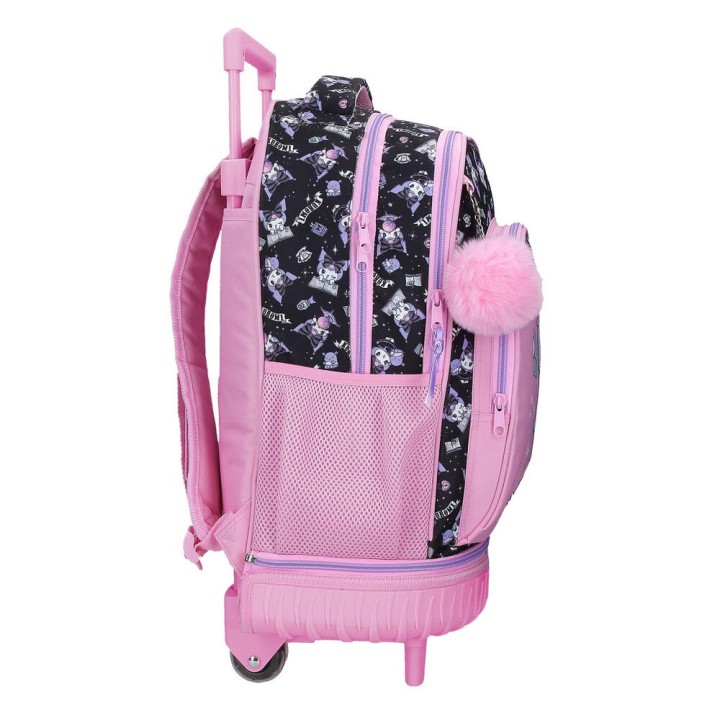 Trolley compact Telling Kuromi Hello Kitty extraible 43cm