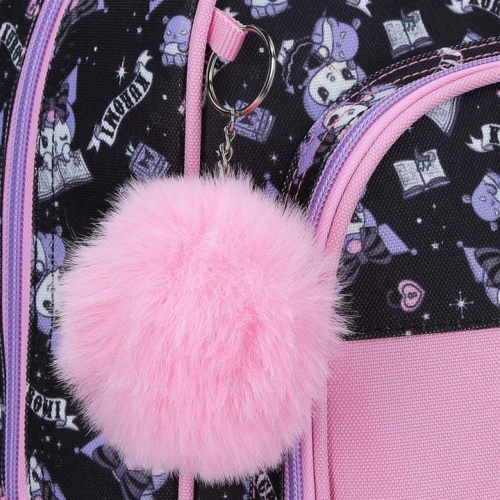 Trolley compact Telling Kuromi Hello Kitty extraible 43cm