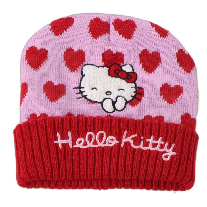 Conjunto gorro guantes bufanda Hello Kitty