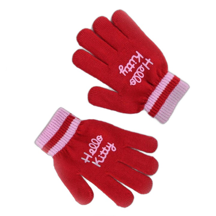 Conjunto gorro guantes bufanda Hello Kitty