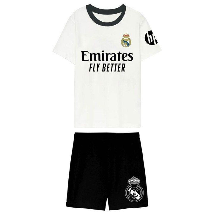 Pijama Real Madrid algodon infantil