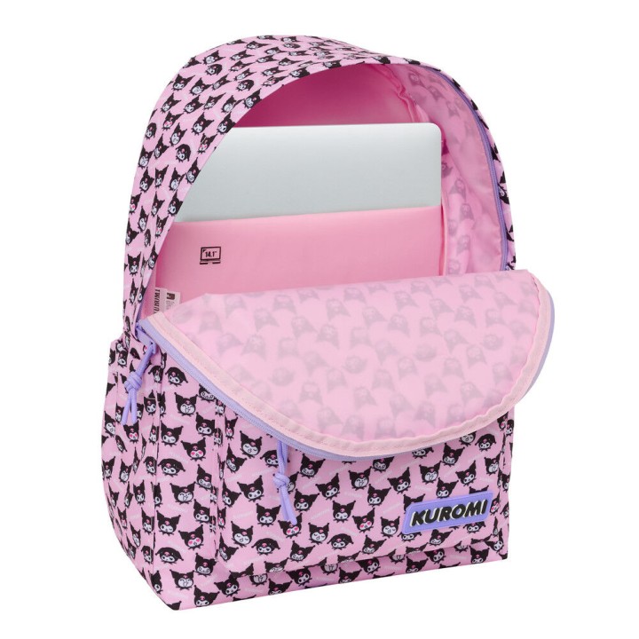 Mochila portatil Kuromi Hello Kitty 43cm