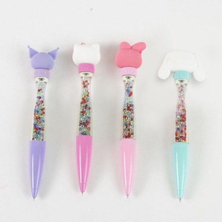 Boligrafo giratorio Hello Kitty surtido