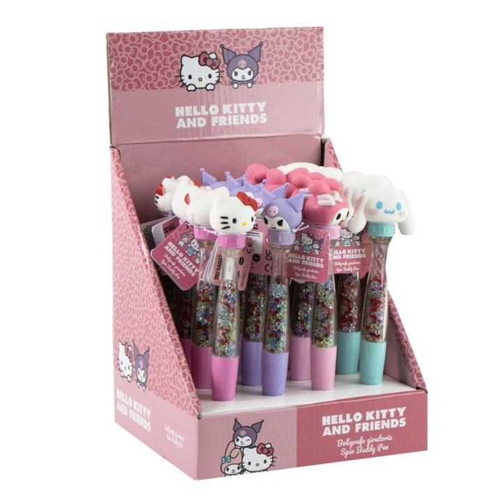 Boligrafo giratorio Hello Kitty surtido