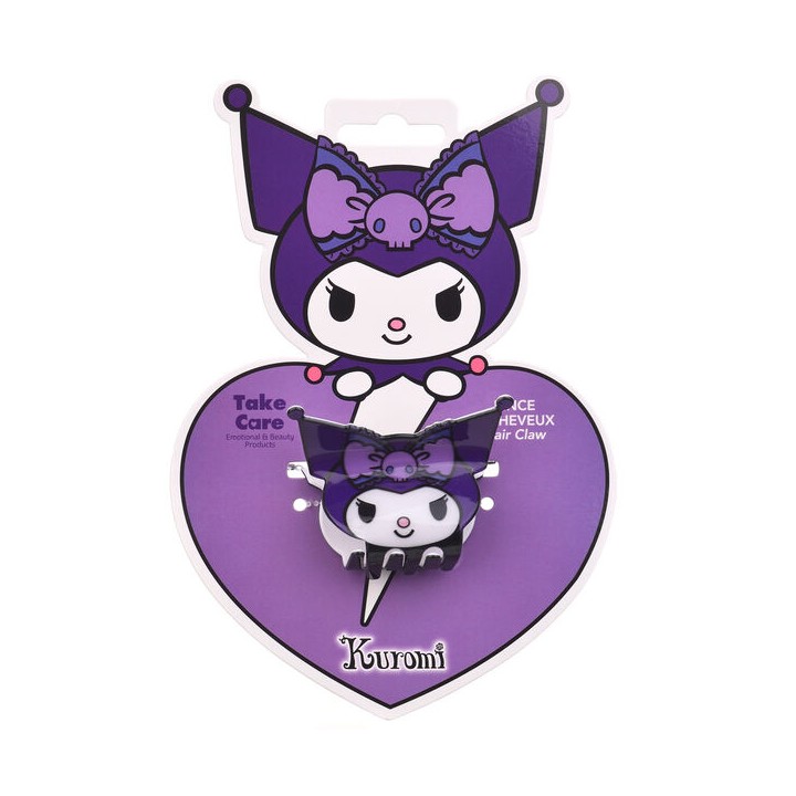 Pinza Pelo Premium Kuromi Hello Kitty