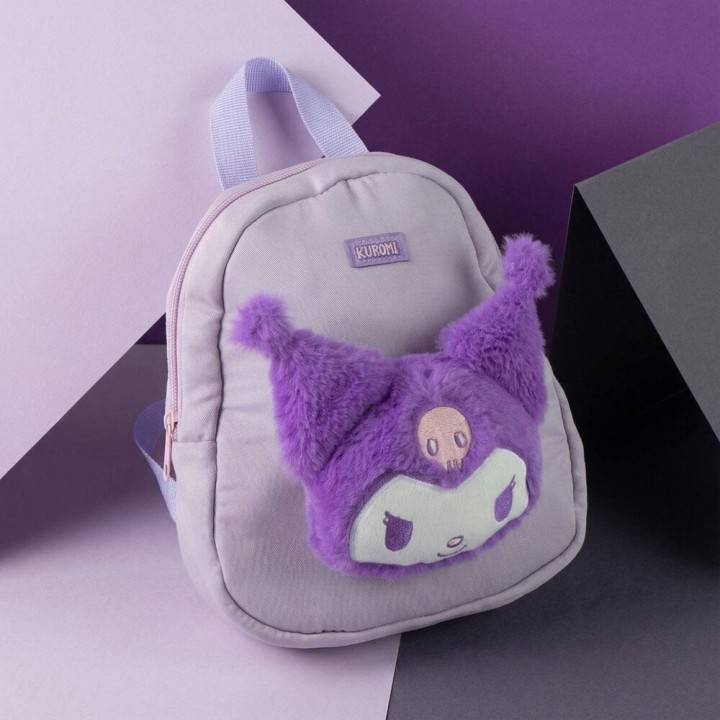 Mochila Kuromi Hello Kitty 20cm