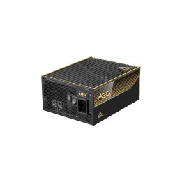 MSI MEG Ai1600T PCIE5 unidad de fuente de alimentación 1600 W 24-pin ATX ATX Negro