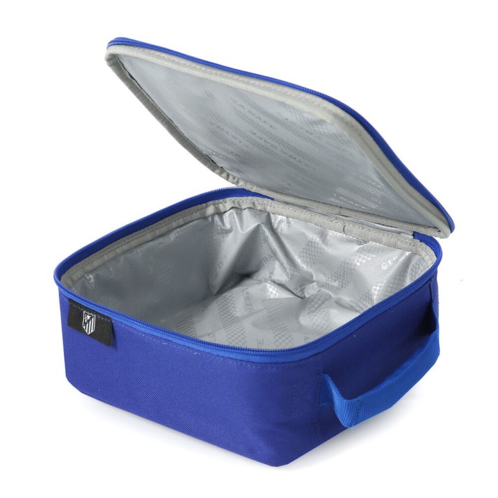 Bolsa porta alimentos termica + botella + tupper Atletico de Madrid