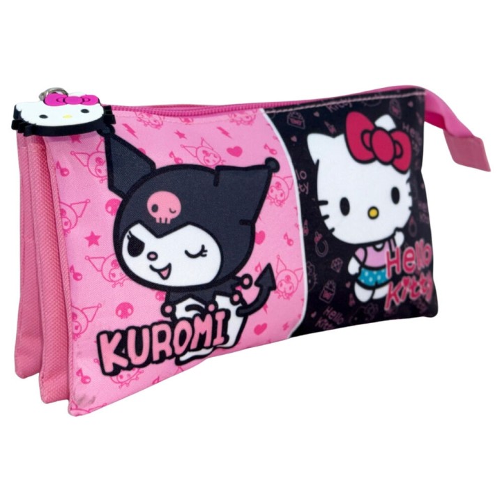 Portatodo Kuromi & Hello Kitty triple