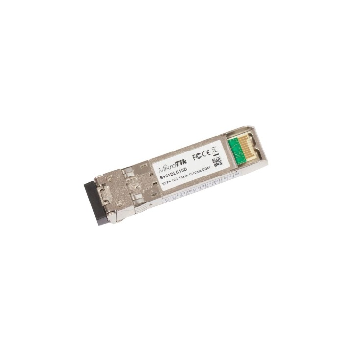 Mikrotik S+31DLC10D Módulo Fibra SFP+ MonoMod 10Km