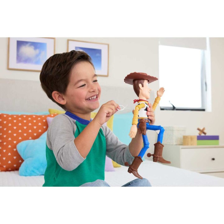 Figura Deluxe Woody Toy Story 5 Disney Pixar 30cm español